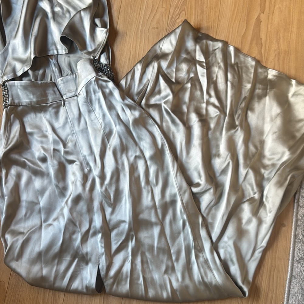 BEVza Vest Dress in Steel Grey - Picture 7 of 8
